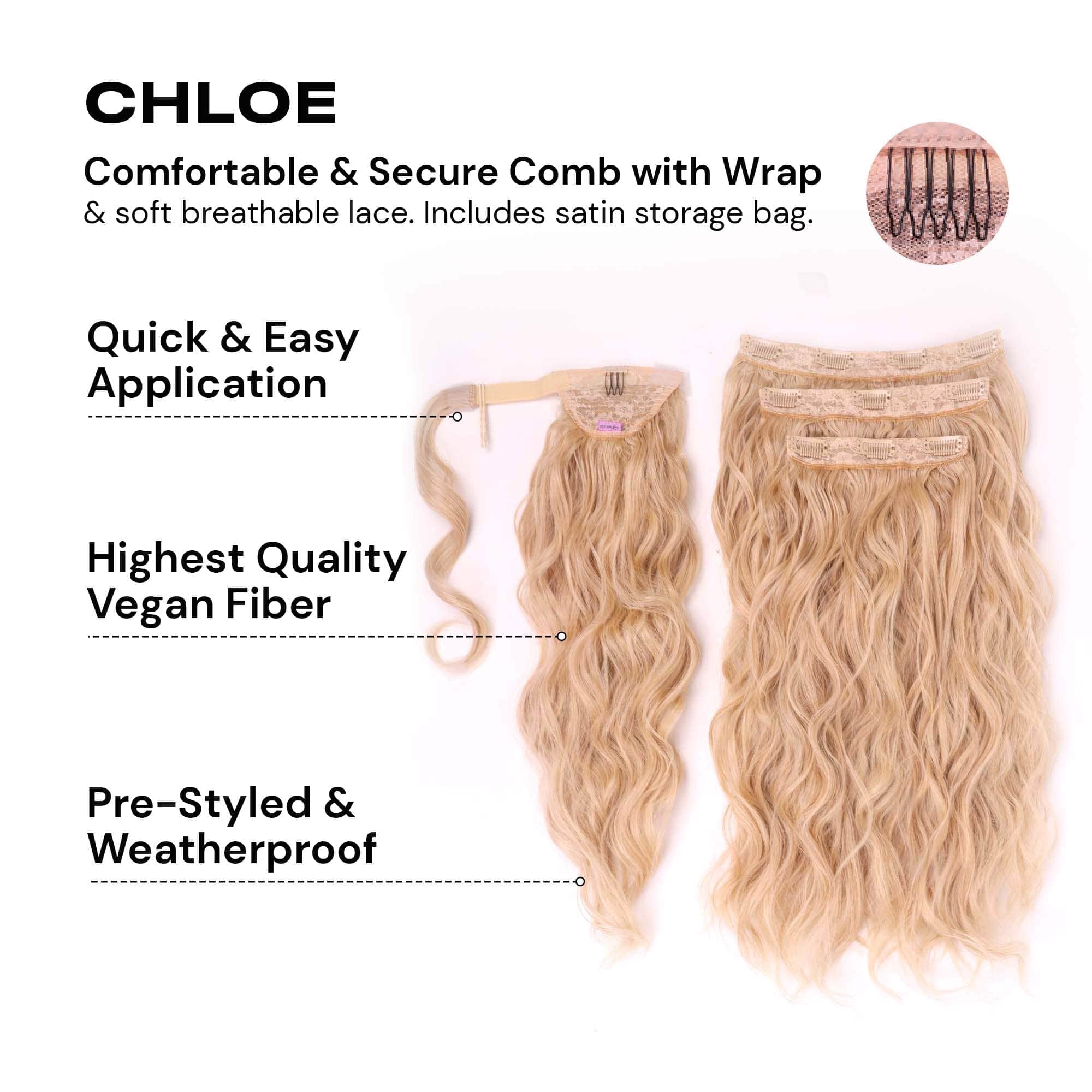 CHLOE HALF UP HALF DOWN - Image 8
